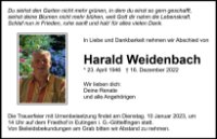 eine Anzeige